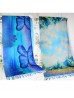 Summer Landscape & Butterflies Double-sided Oil Painting Scarf